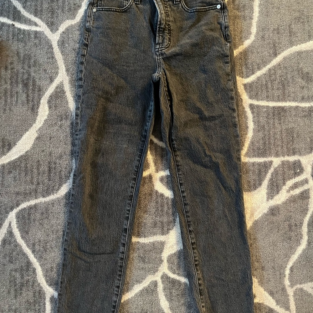 Madewell Men's Dark Gray Skinny Jeans